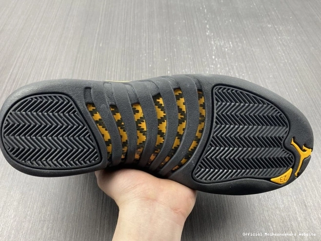 Official Maikesneakers Taxi 12 Air CT8013-071 Jordan Black 0803